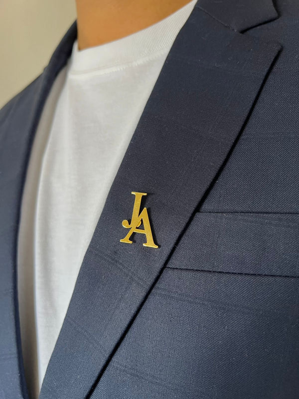 Letter Brooch