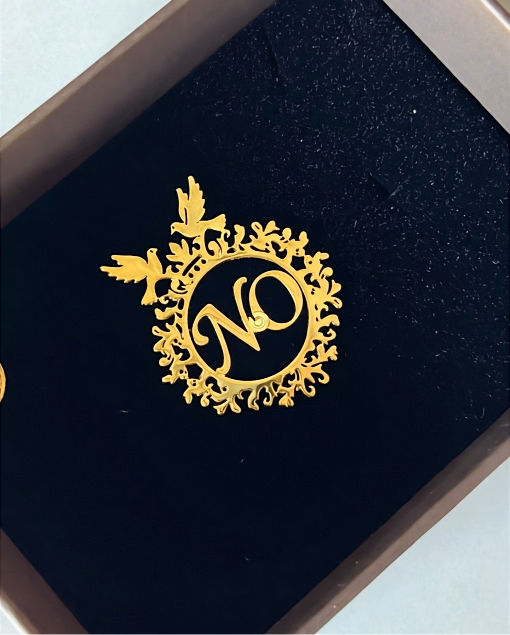 Custom Wedding Brooch