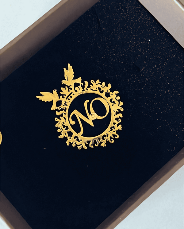 Custom Wedding Brooch