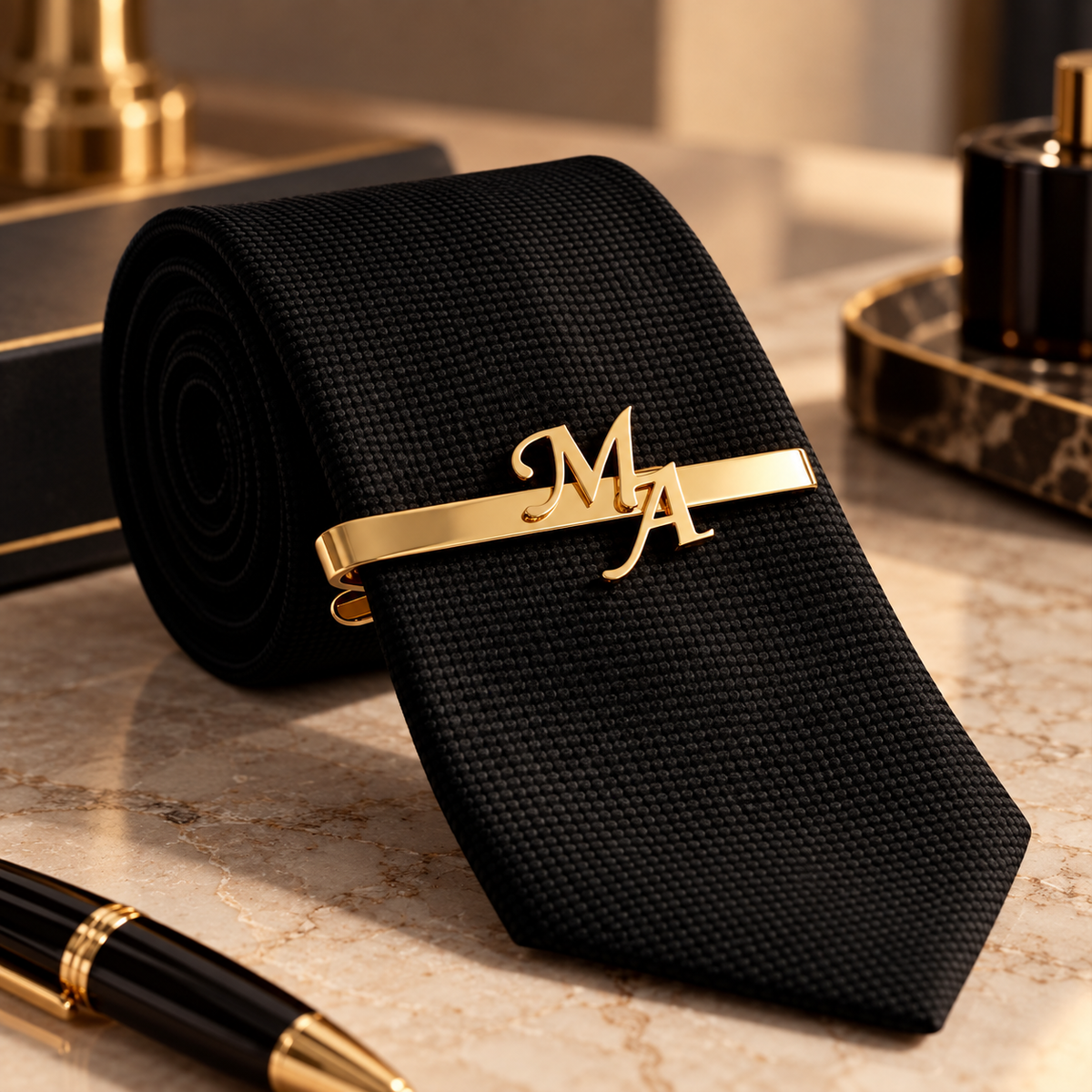 Initial Tie Clip