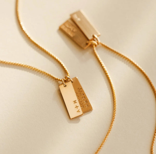 Tag Necklace