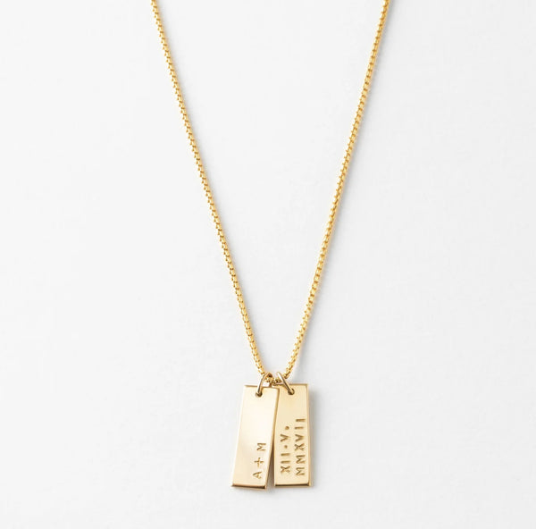 Tag Necklace
