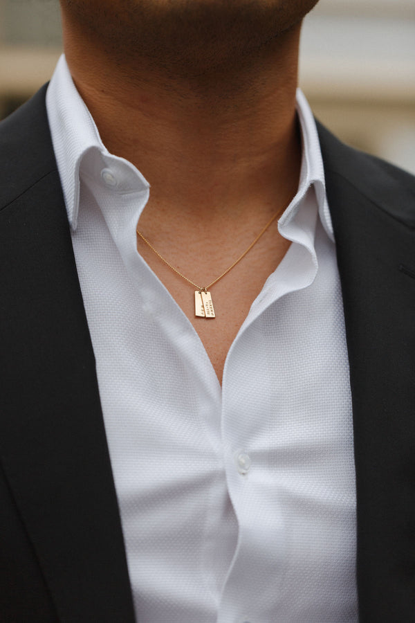 Tag Necklace