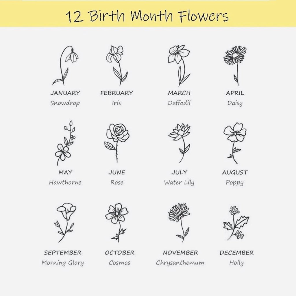 BirthMonth Flower