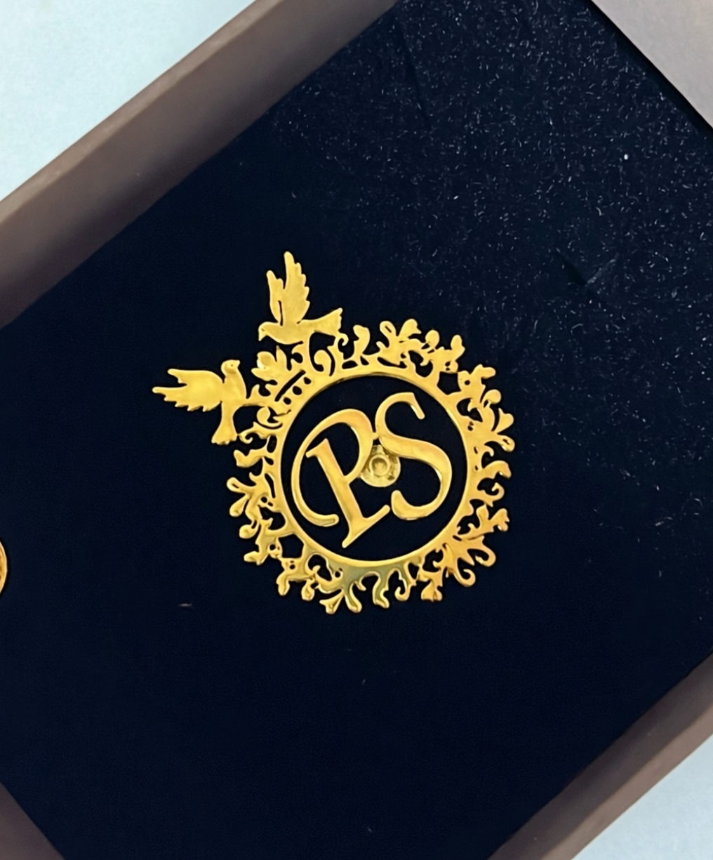 Custom Wedding Brooch