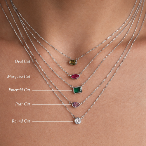 Custom Birthstone Necklace