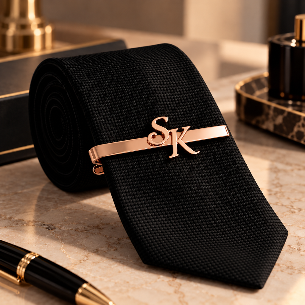 Initial Tie Clip
