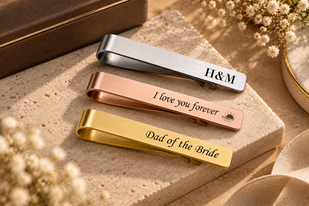 Engraved Tie Pin