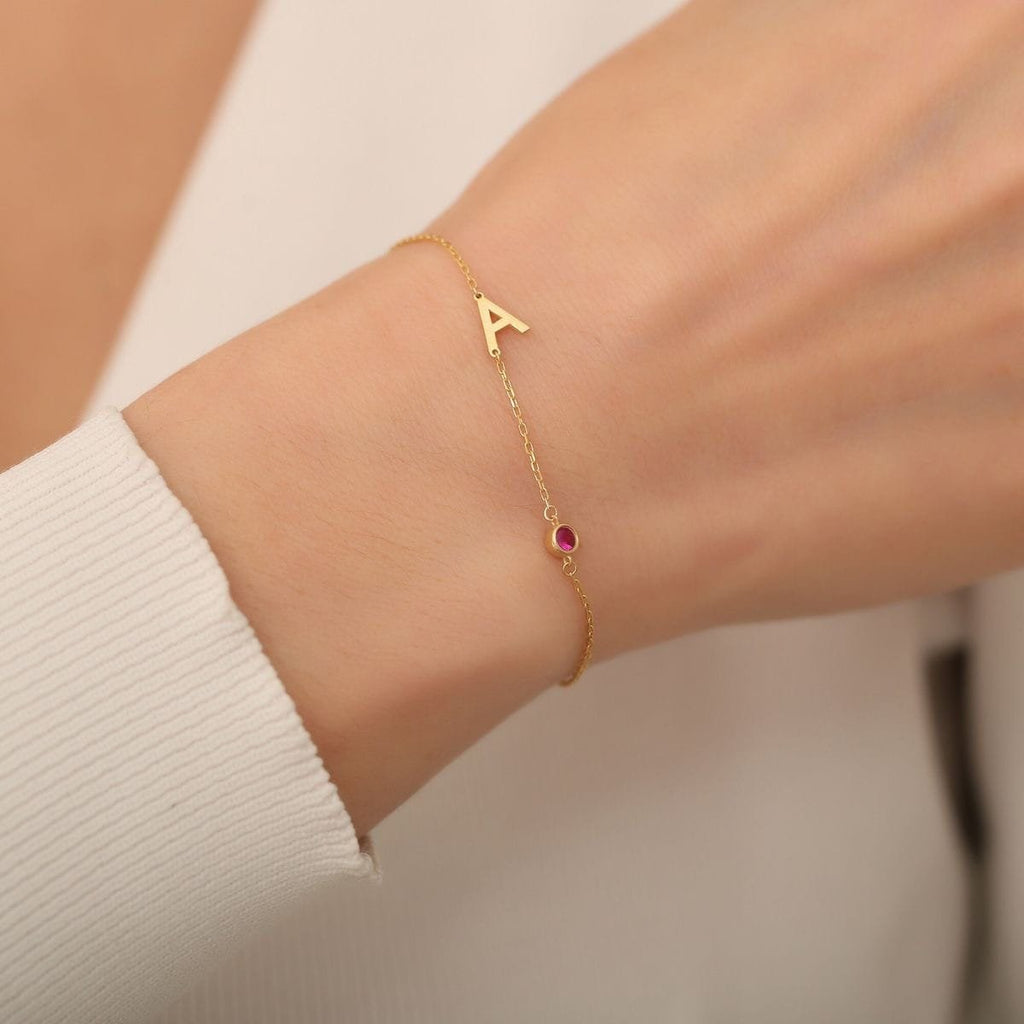 DaintyInitial Bracelet