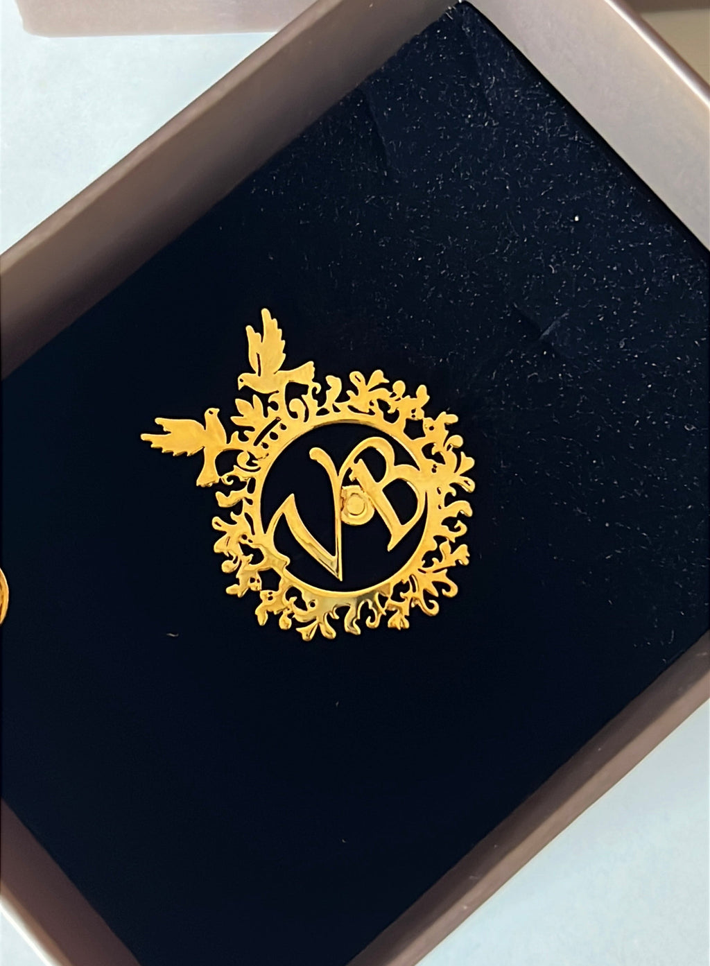 Custom Wedding Brooch