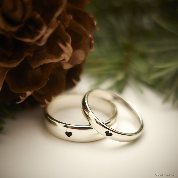 Couple Heart Rings