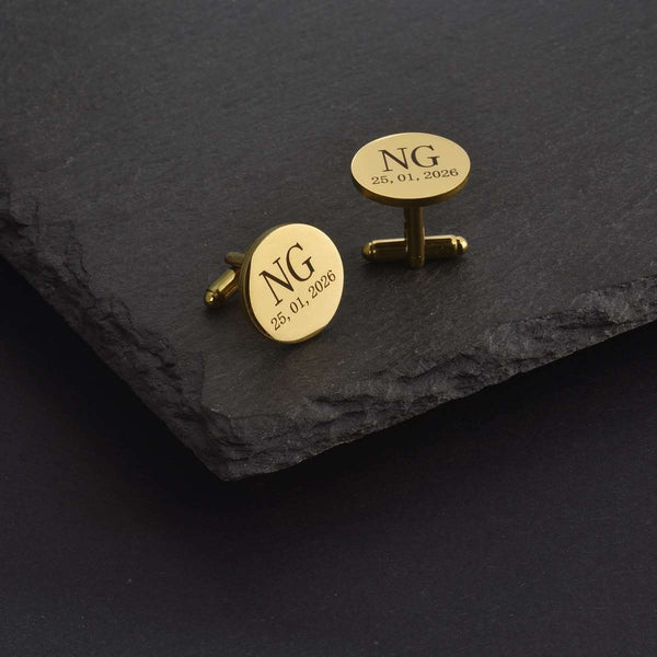 Date Cufflinks