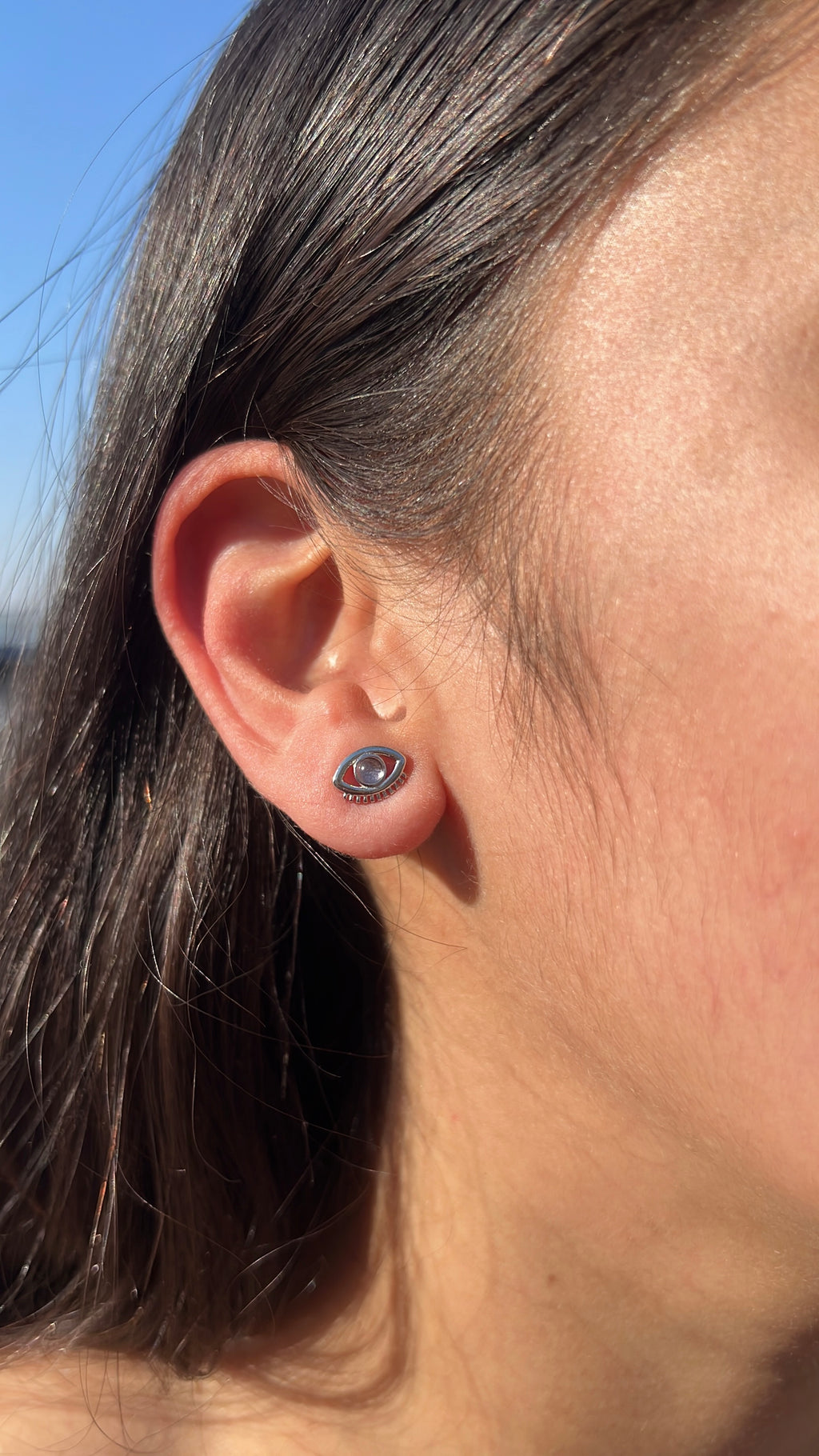 Evil eye Studs