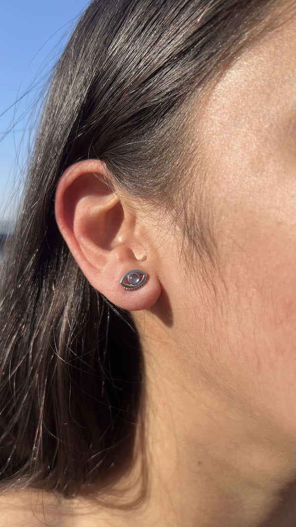 Evil eye Studs