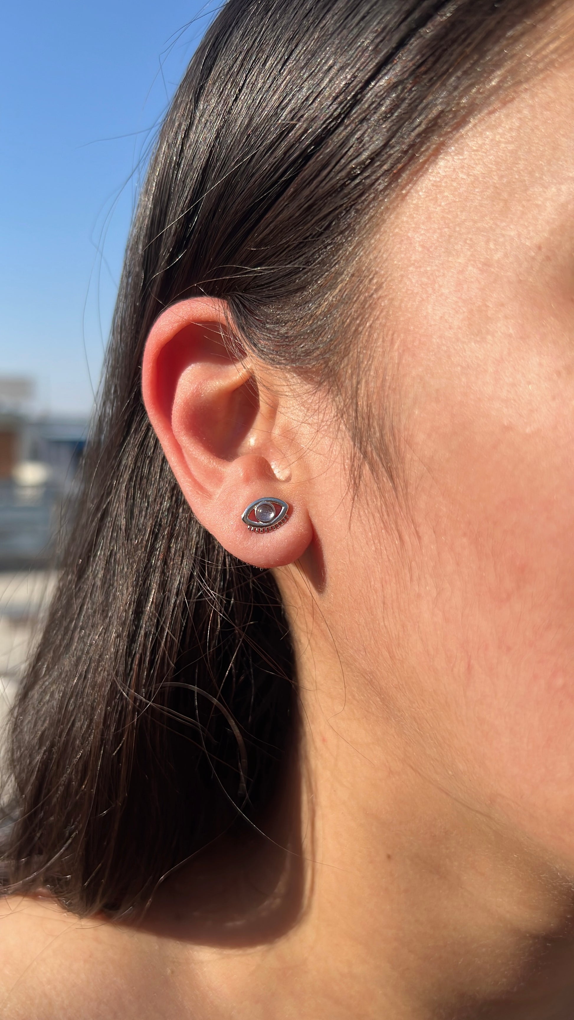 Evil eye Studs