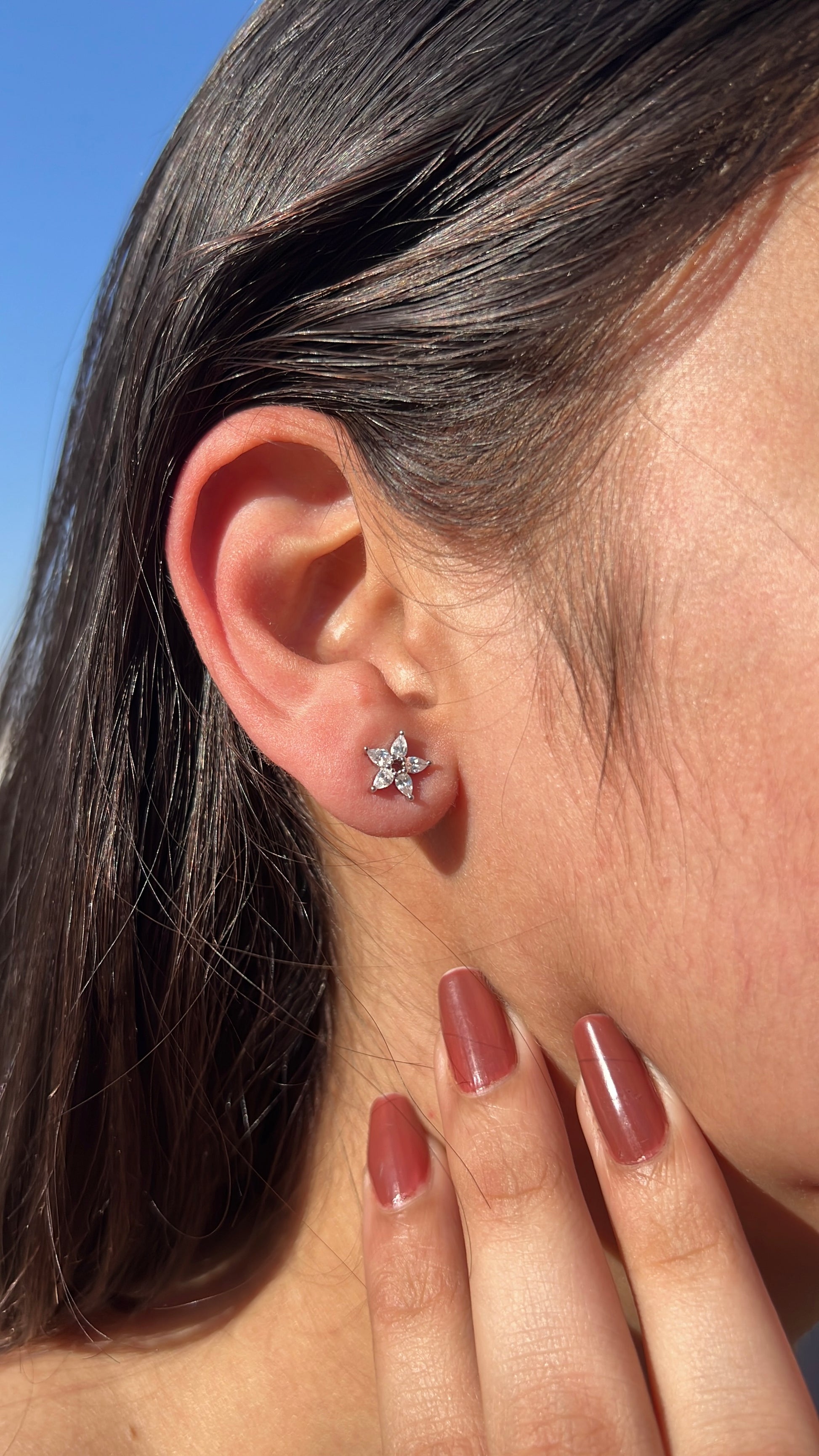 Little Flower studs