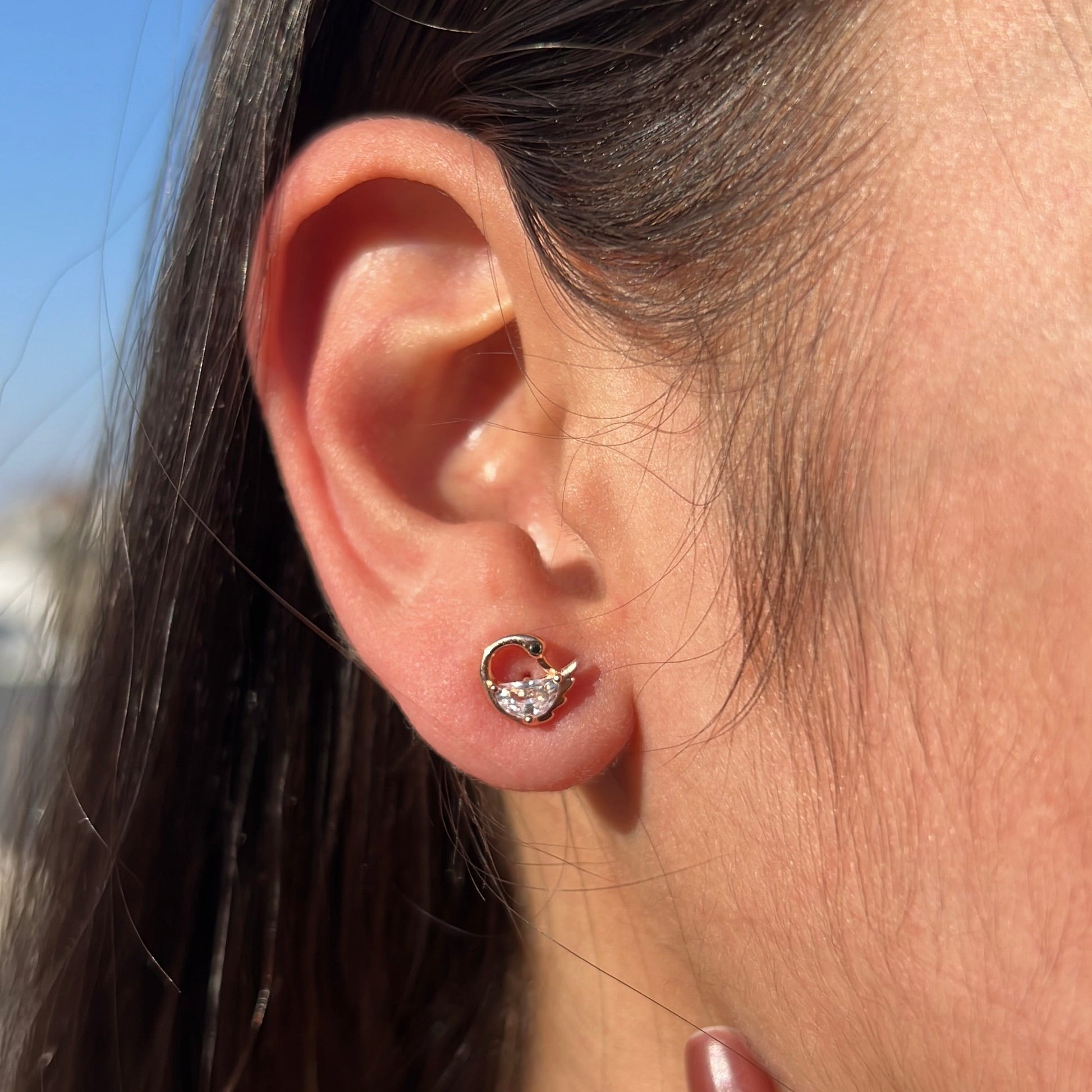 Swan Studs