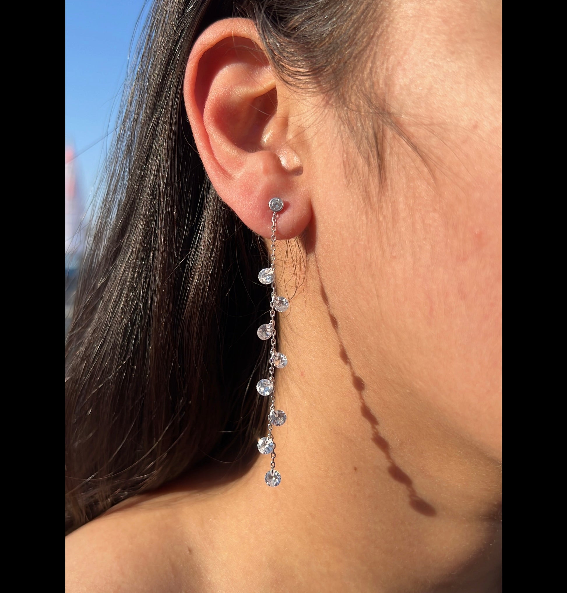 Ethereal String earrings