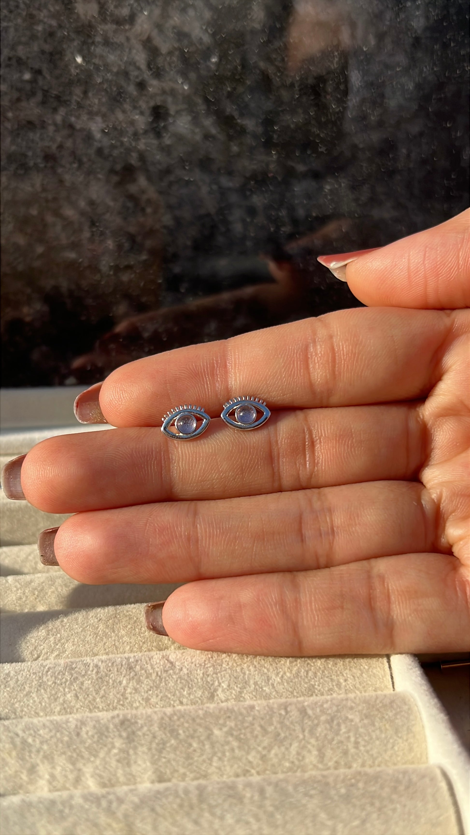 Evil eye Studs