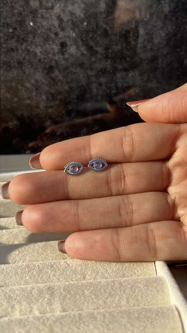 Evil eye Studs
