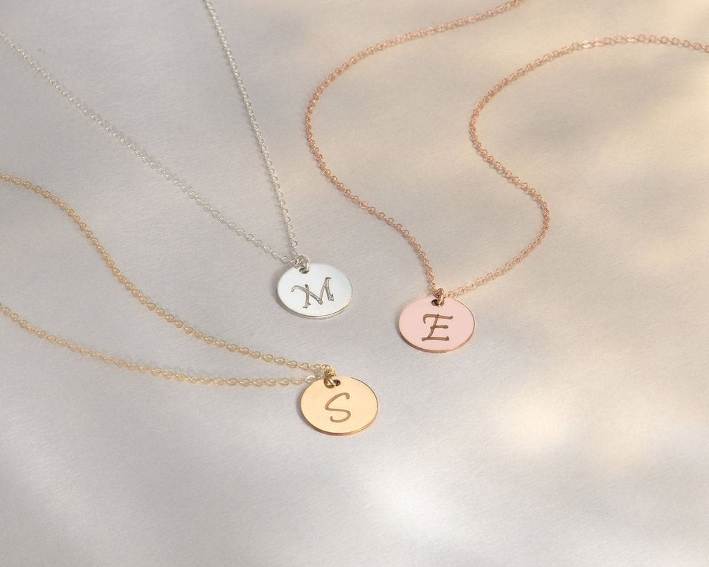Little Initial Necklace