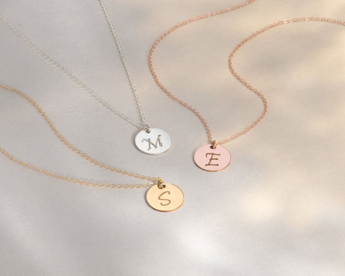 Little Initial Necklace