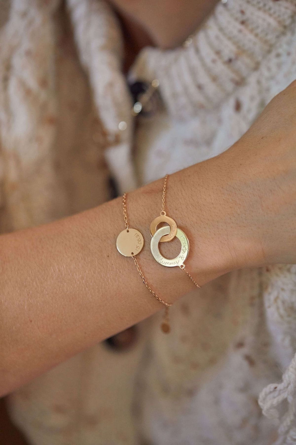 Intertwined Chain Bracelet