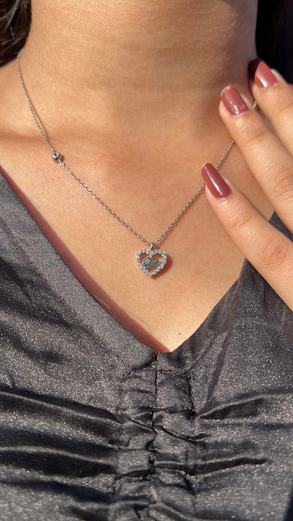 Tiny Fin Necklace