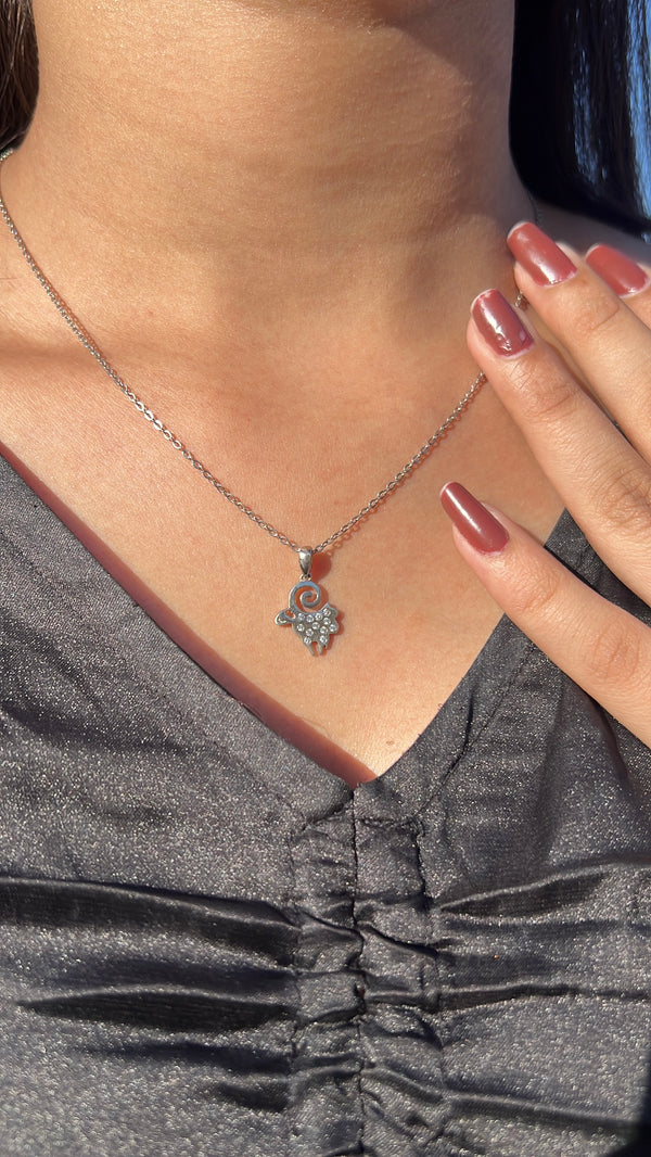 Fluffy Charm Necklace