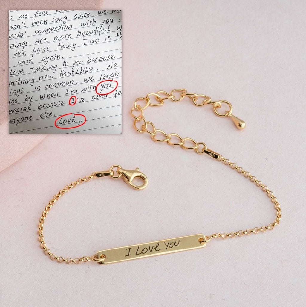 Engraved Handwriting