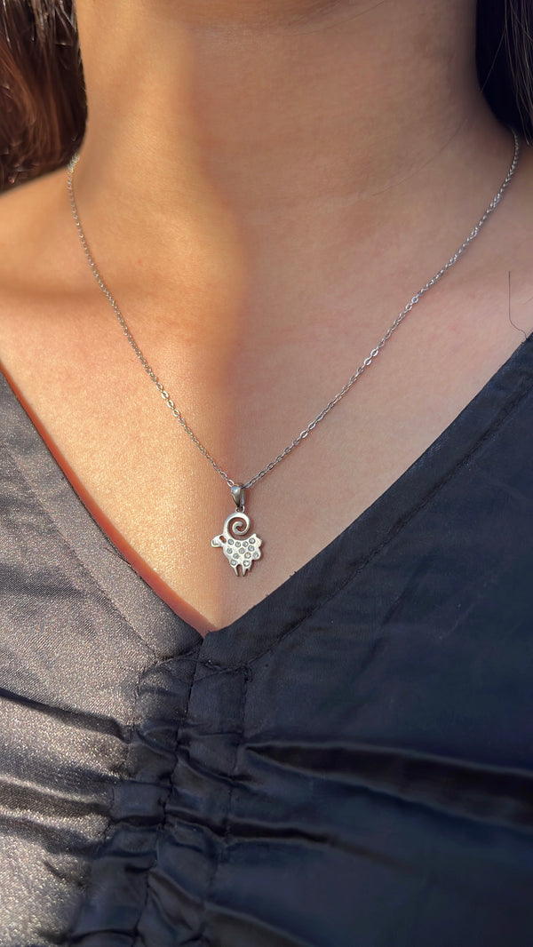 Fluffy Charm Necklace