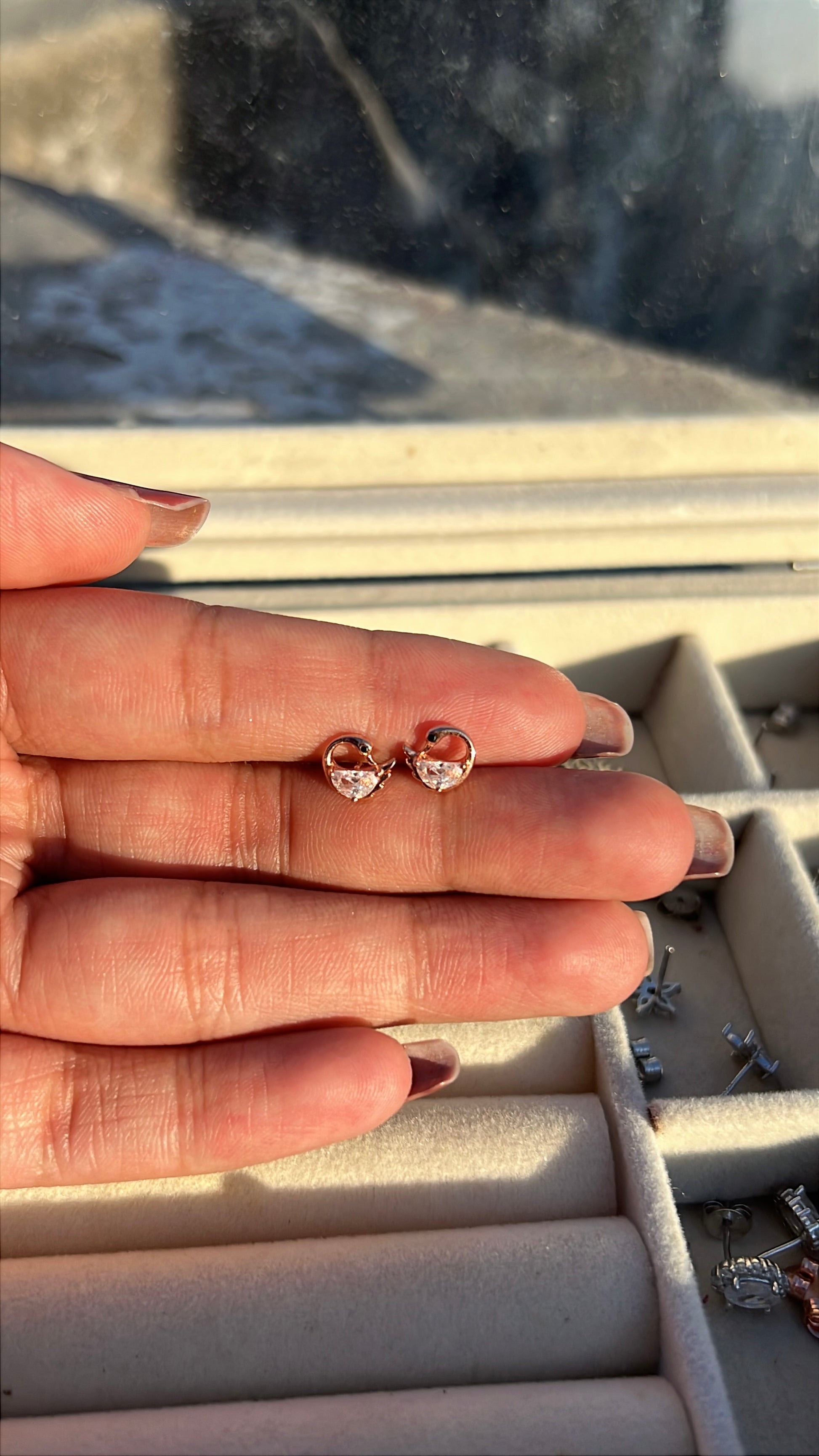 Swan Studs