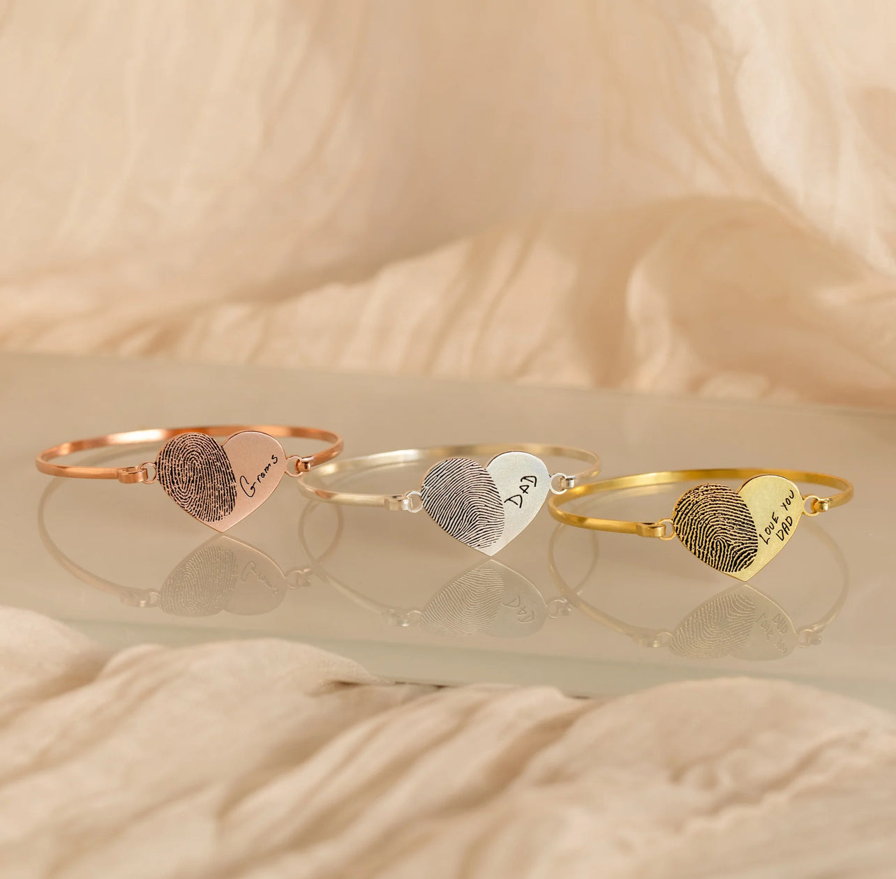 Soulmate Engraving Bangle