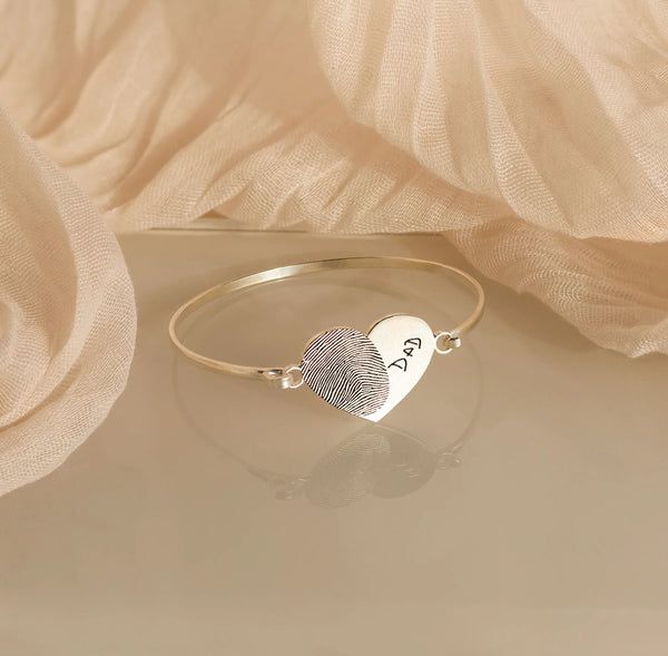 Soulmate Engraving Bangle