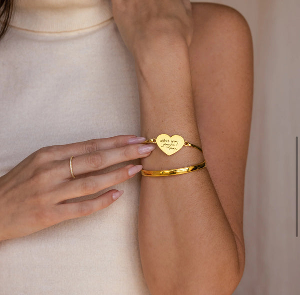 Soulmate Engraving Bangle