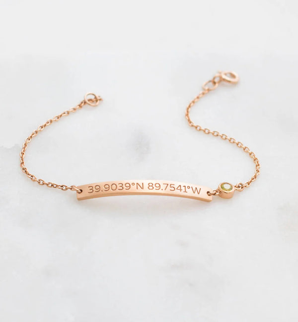Thin Bar Bracelet