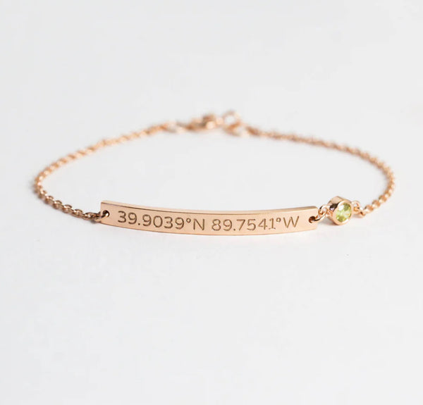 Thin Bar Bracelet