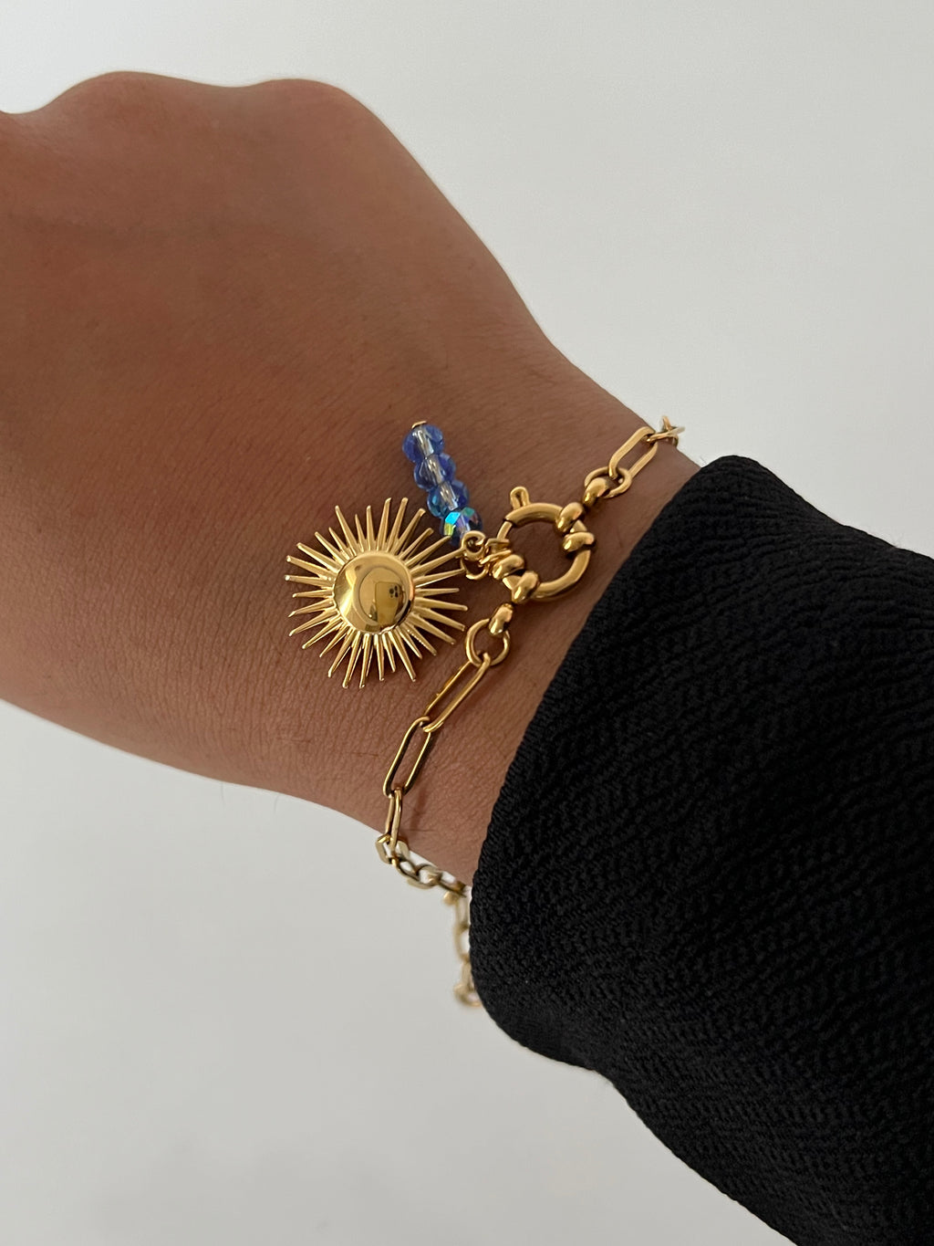 Sun Charm Bracelet