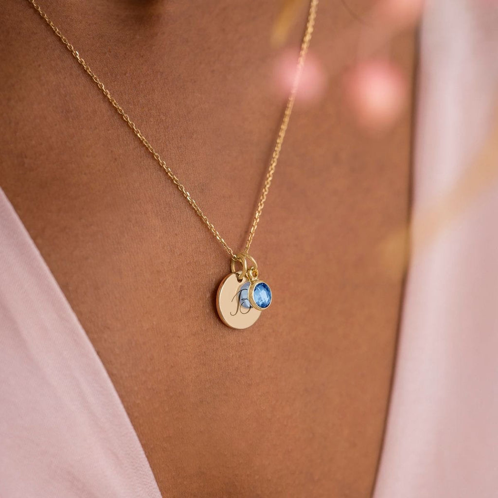 Initila Disk Pendant