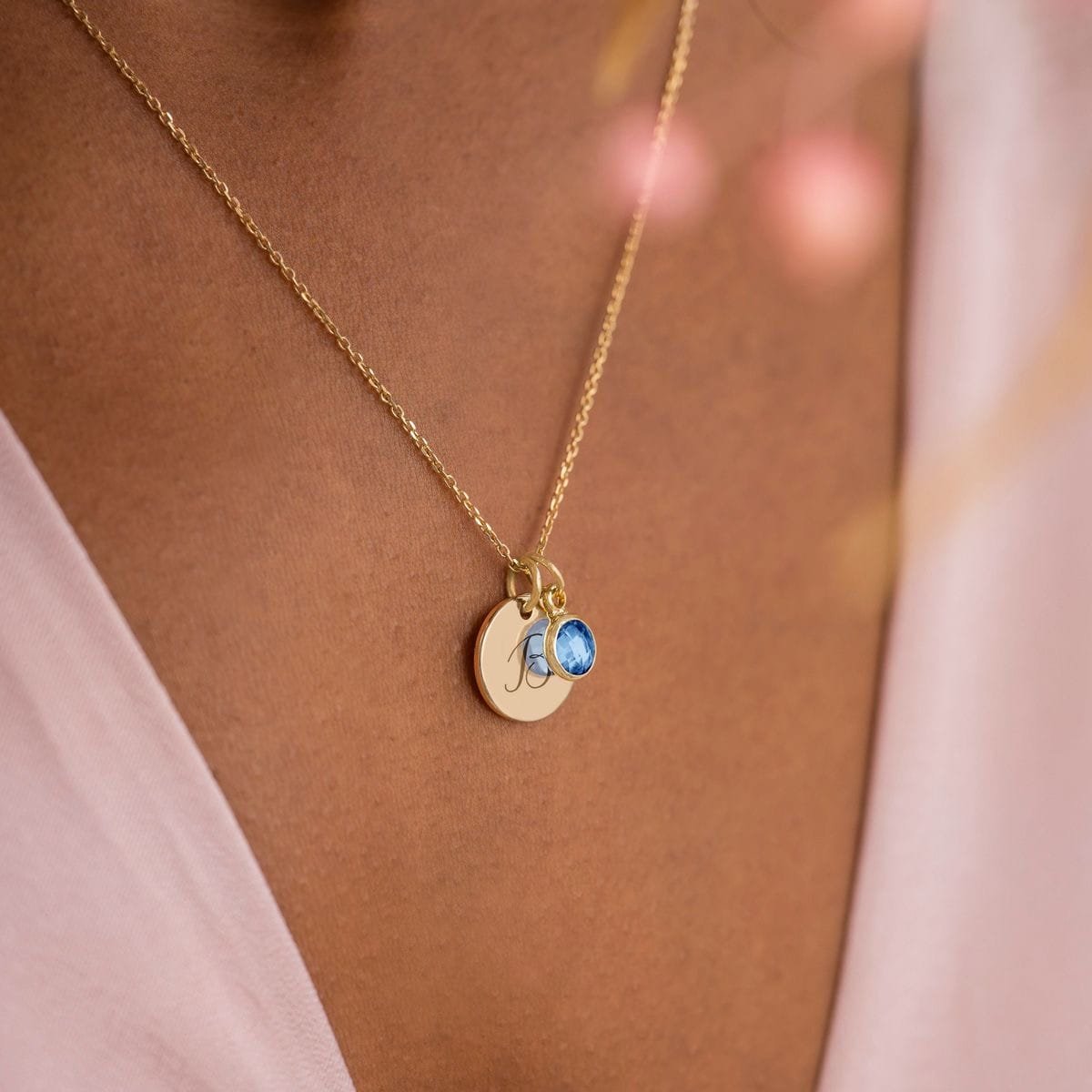 Initila Disk Pendant