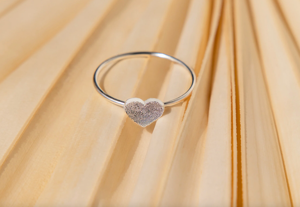 Keepsake fingerprint Ring