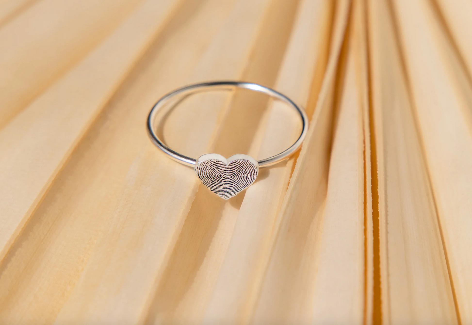 Keepsake fingerprint Ring
