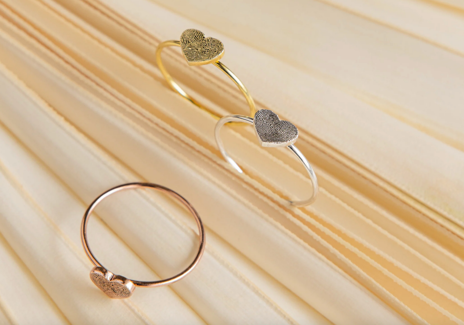 Keepsake fingerprint Ring