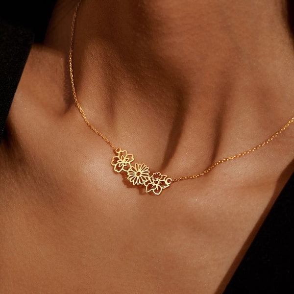 Birth-flower Necklace