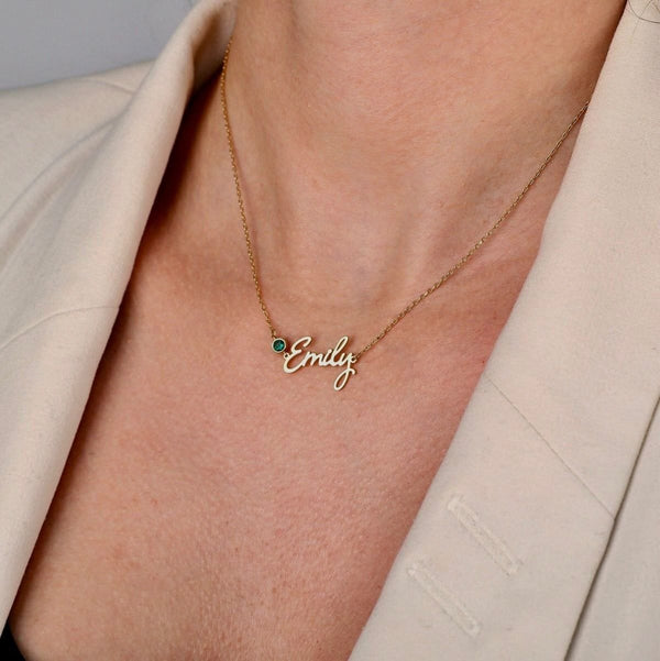 Name Tag Necklace