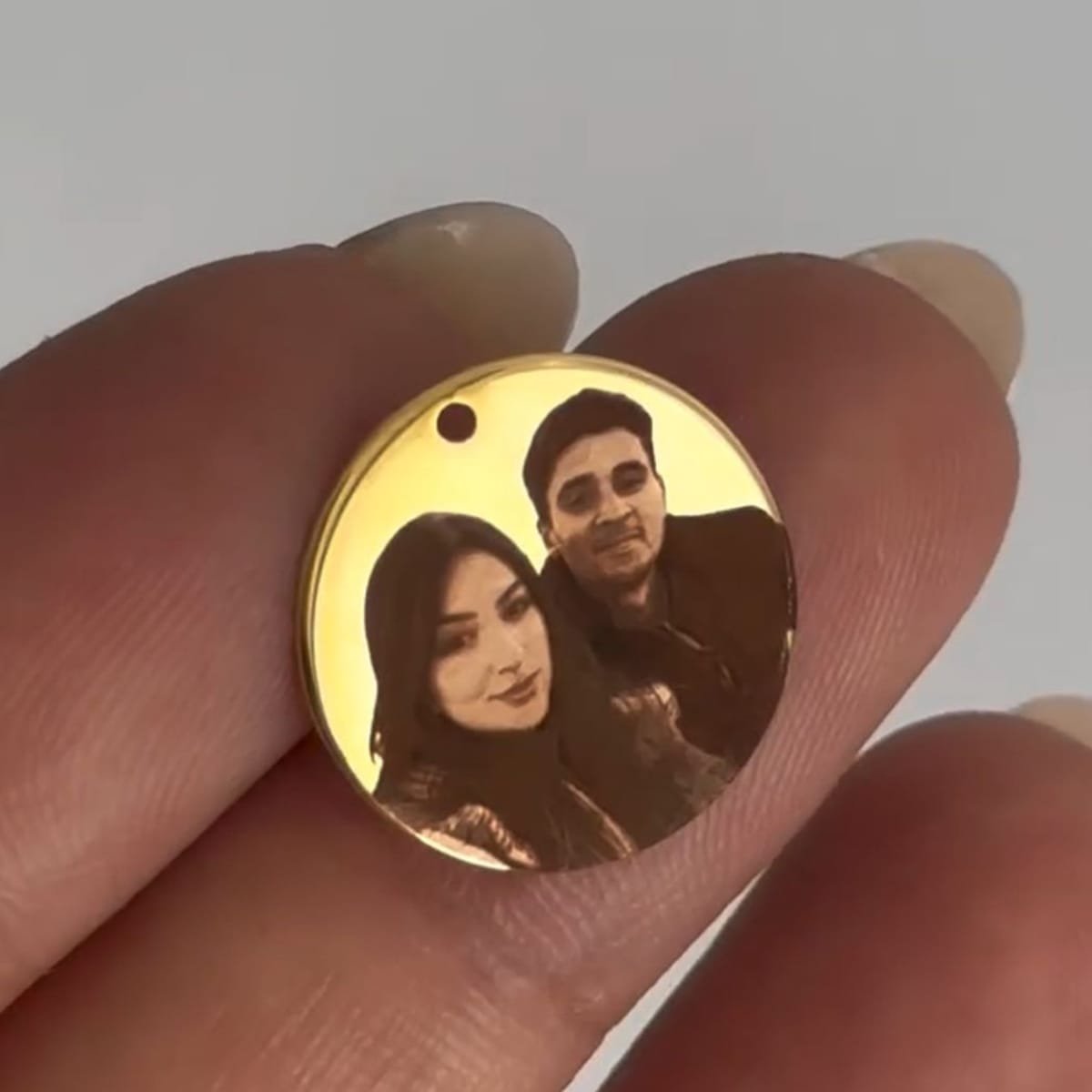 Personalised Portrait Printing Necklace