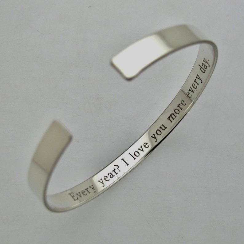Personalised Unisex Bangles