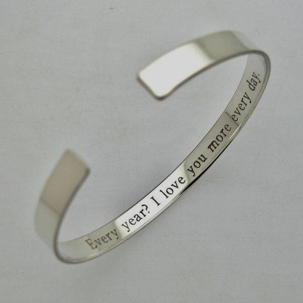 Personalised Unisex Bangles
