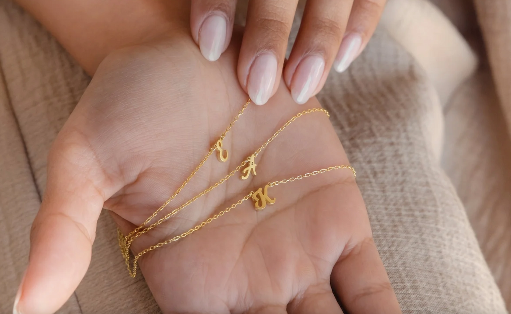 Dainty Initial Necklace