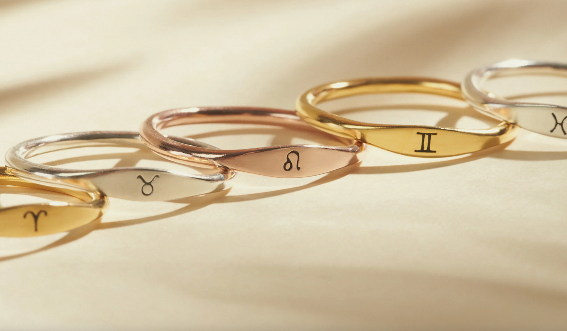 Skinny Zodiac Ring